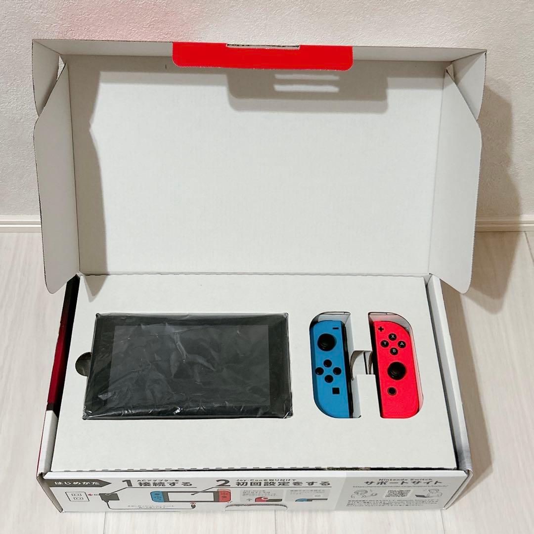 【箱付き】Nintendo Switch 本体＆スプラトゥーン2 ソフトセット