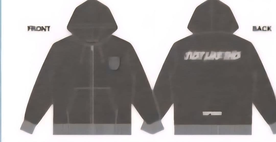SPYAIR 2025グッズパーカー スミクロ XLサイズ 新品未使用 完売品