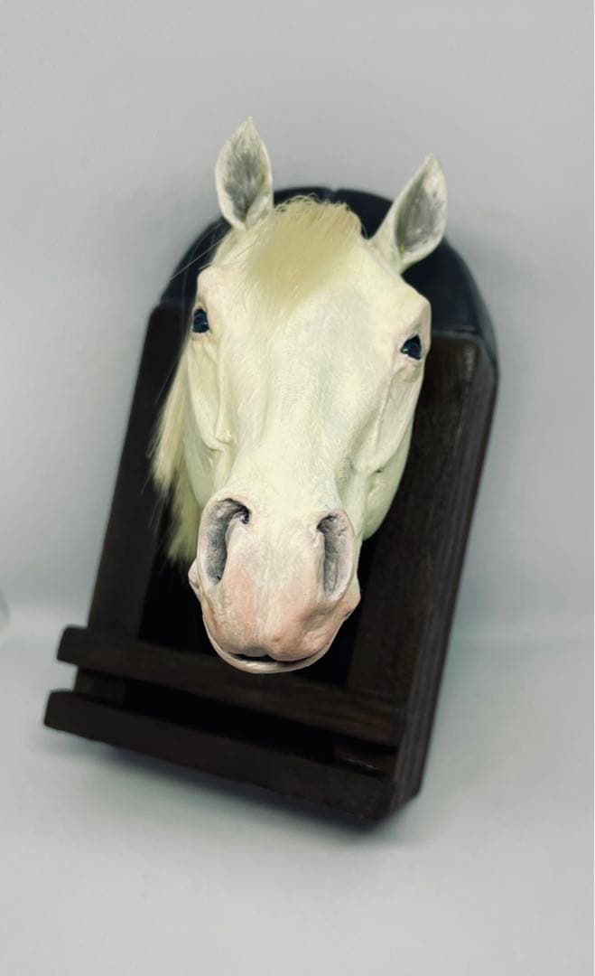 【REALHORSE】馬 壁掛けオブジェ Horse Head Statue Ⅱ