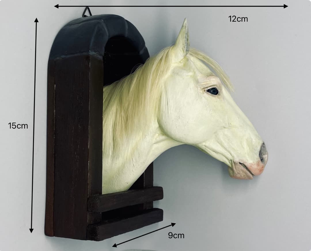 【REALHORSE】馬 壁掛けオブジェ Horse Head Statue Ⅱ