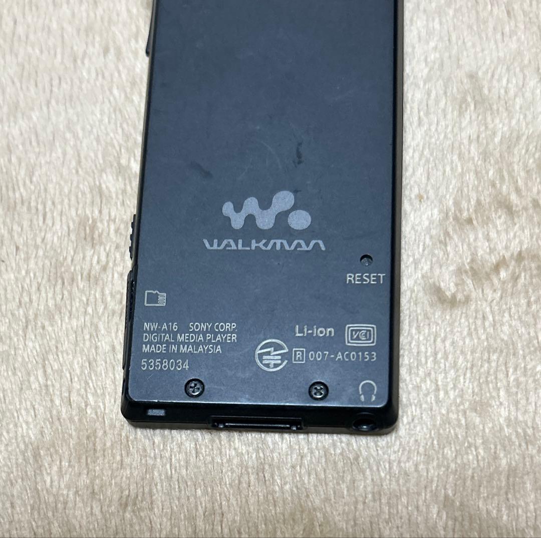 SONY WALKMAN NW-A16 32GB ソニーウォークマン　ブラック