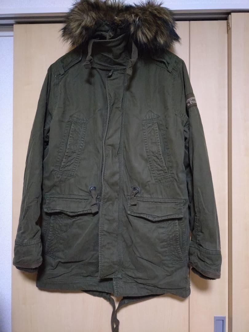 Abercrombie & Fitch モッズコート Sサイズ オリーブ