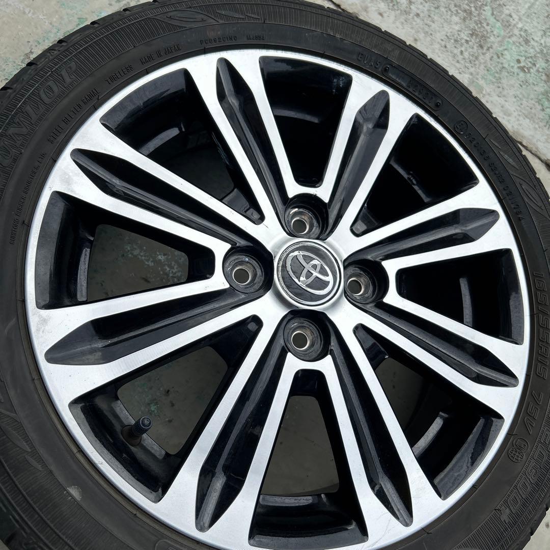 ピクシス　タイヤ付ホイール　1本　165/55R15 ジャンク品