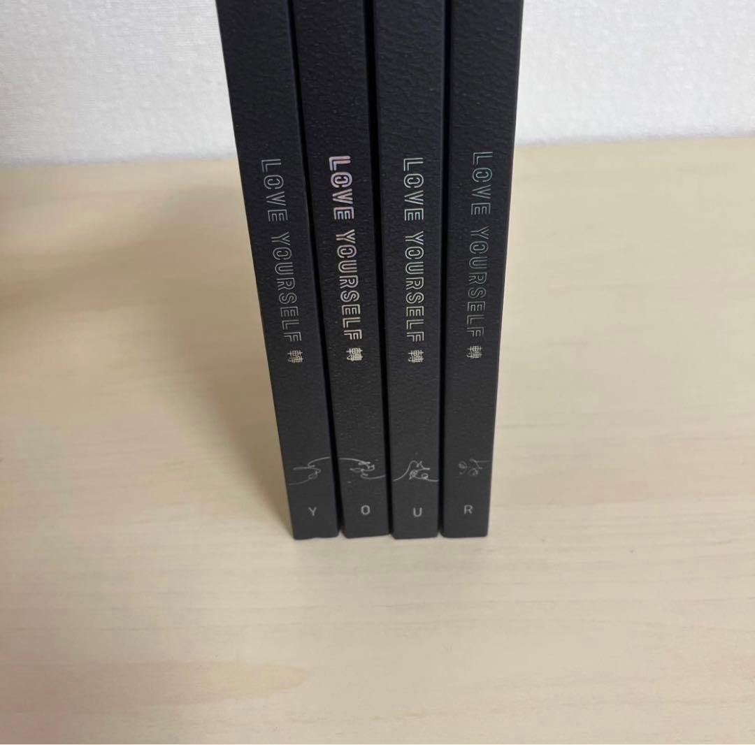 LOVE YOURSELF 轉 'Tear'【4形態セット】トレカ付き