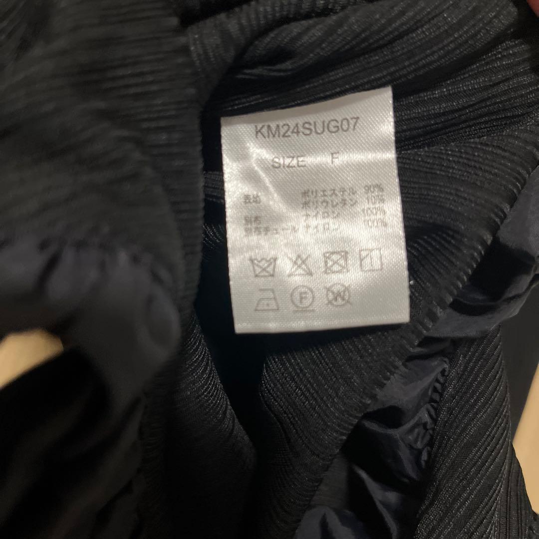 Knuth Marf 2wayドッキングTシャツ ブラック