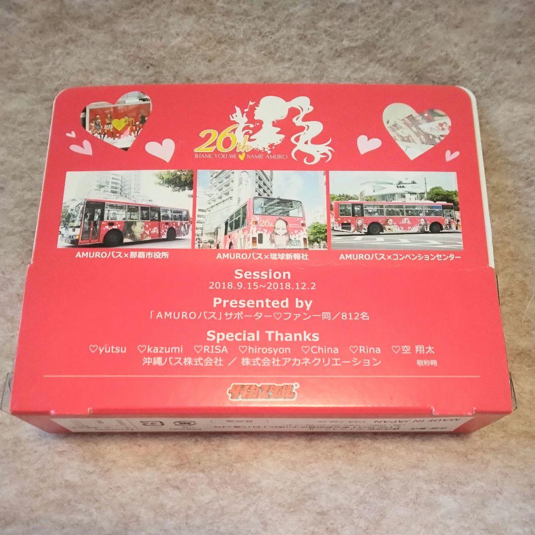 安室奈美恵　ラッピングバス ミニカー　クラウドファンディング 返礼品