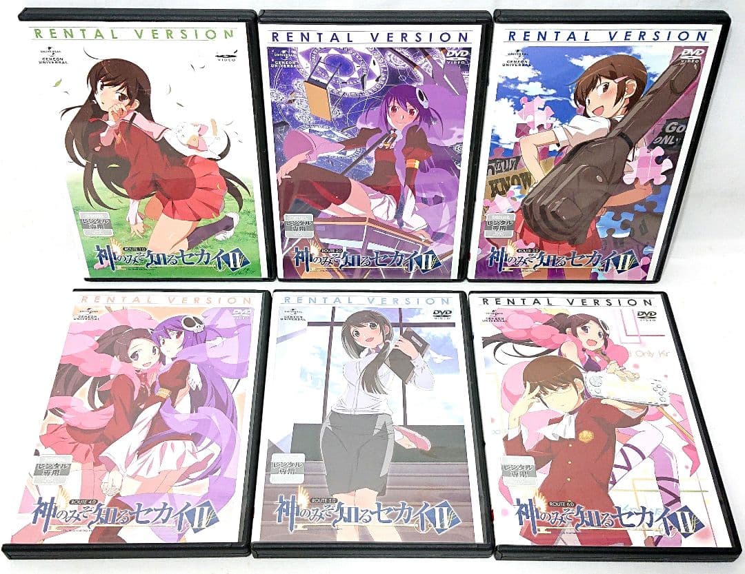 神のみぞ知るセカイ【1期～3期】DVD 全18巻 セット