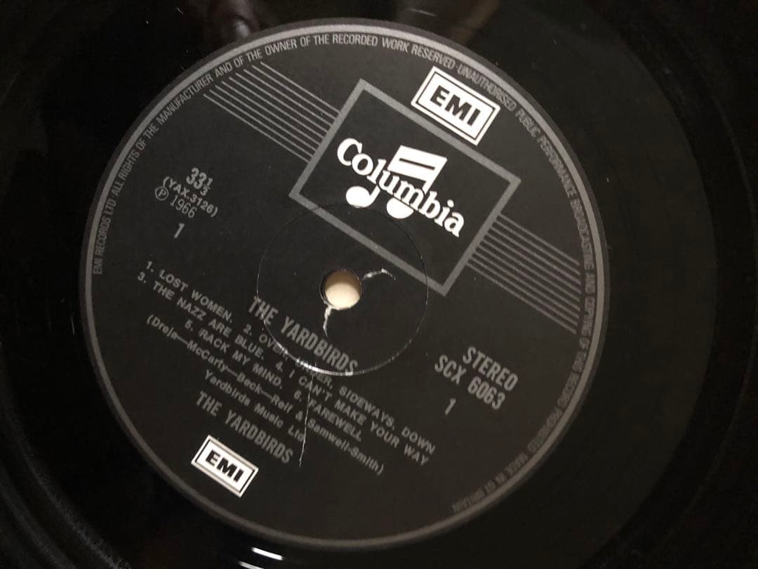 Yardbirds -Roger the Engineer 1976年再発UK