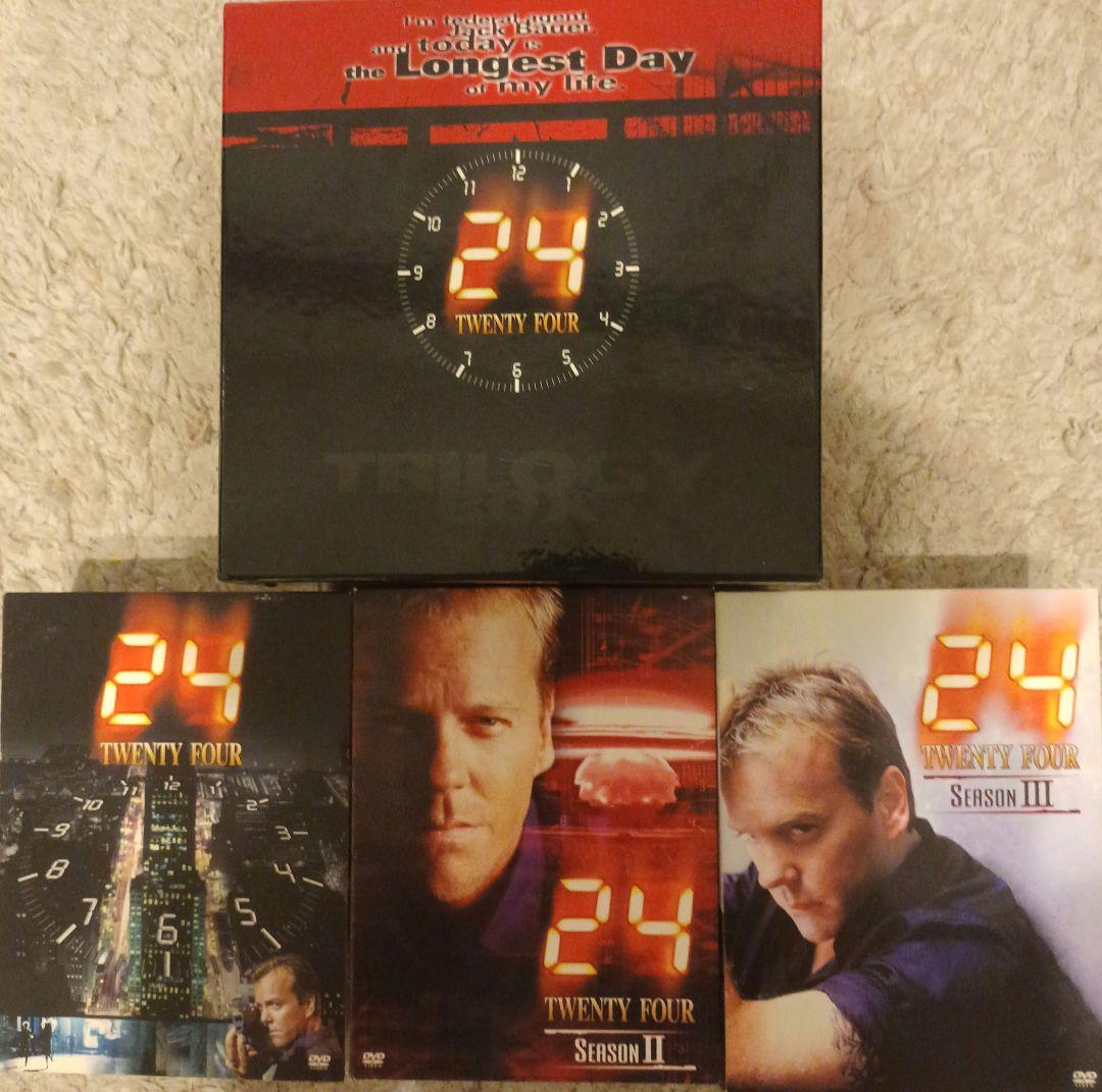美品❣最安値❣24 DVD シーズン 1-4,6-8（5のみ無し）