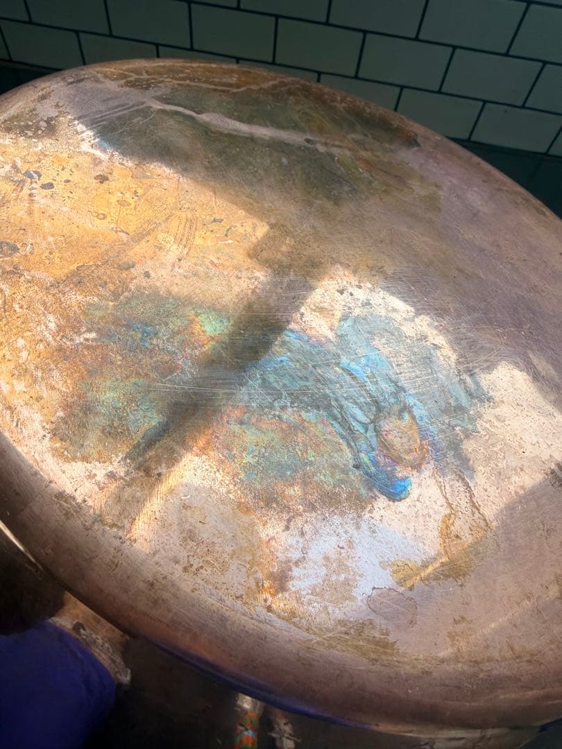 BAUMALU 銅のジャム鍋 38cm 中古 銅鍋