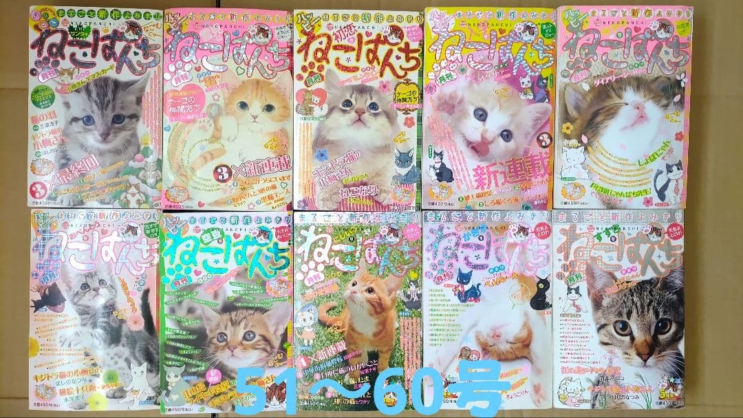 （バラ売り前提リストページ）雑誌ねこぱんち 大量出品（必ず説明をお読みください）
