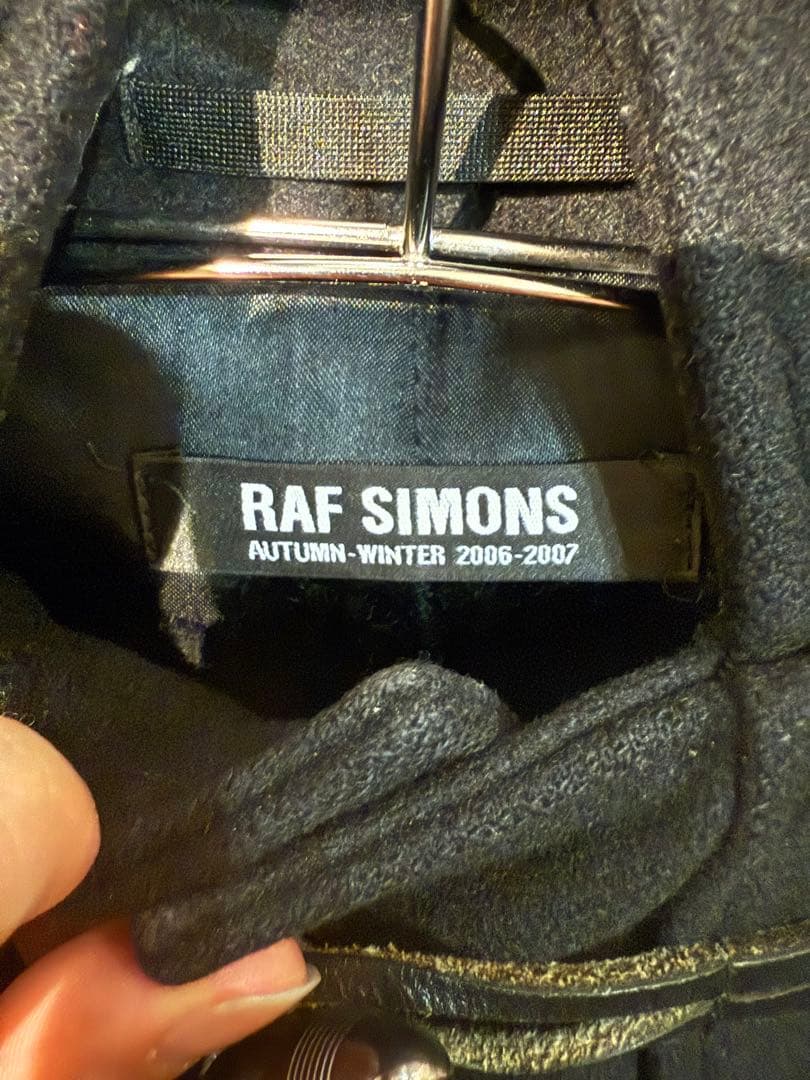 ジャケット・アウター RAF SIMONS 2006AW wool duffle coat