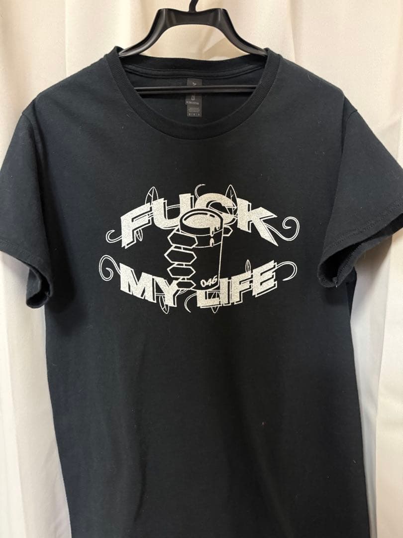 fuck my life Tシャツ flexwitme yokosquad