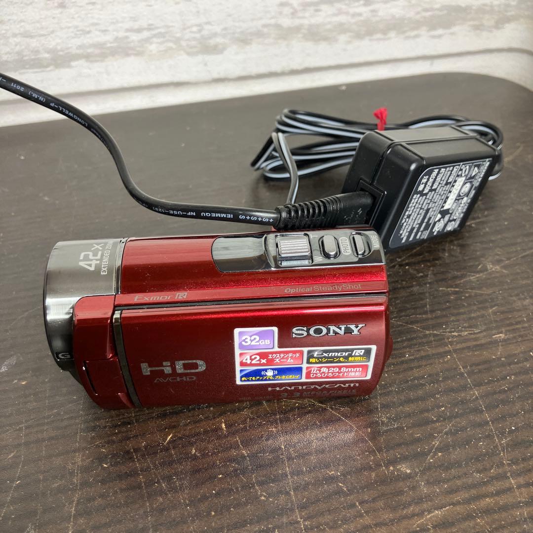 SONY HD ビデオカメラ 42倍光学ズーム　HDR-CX180