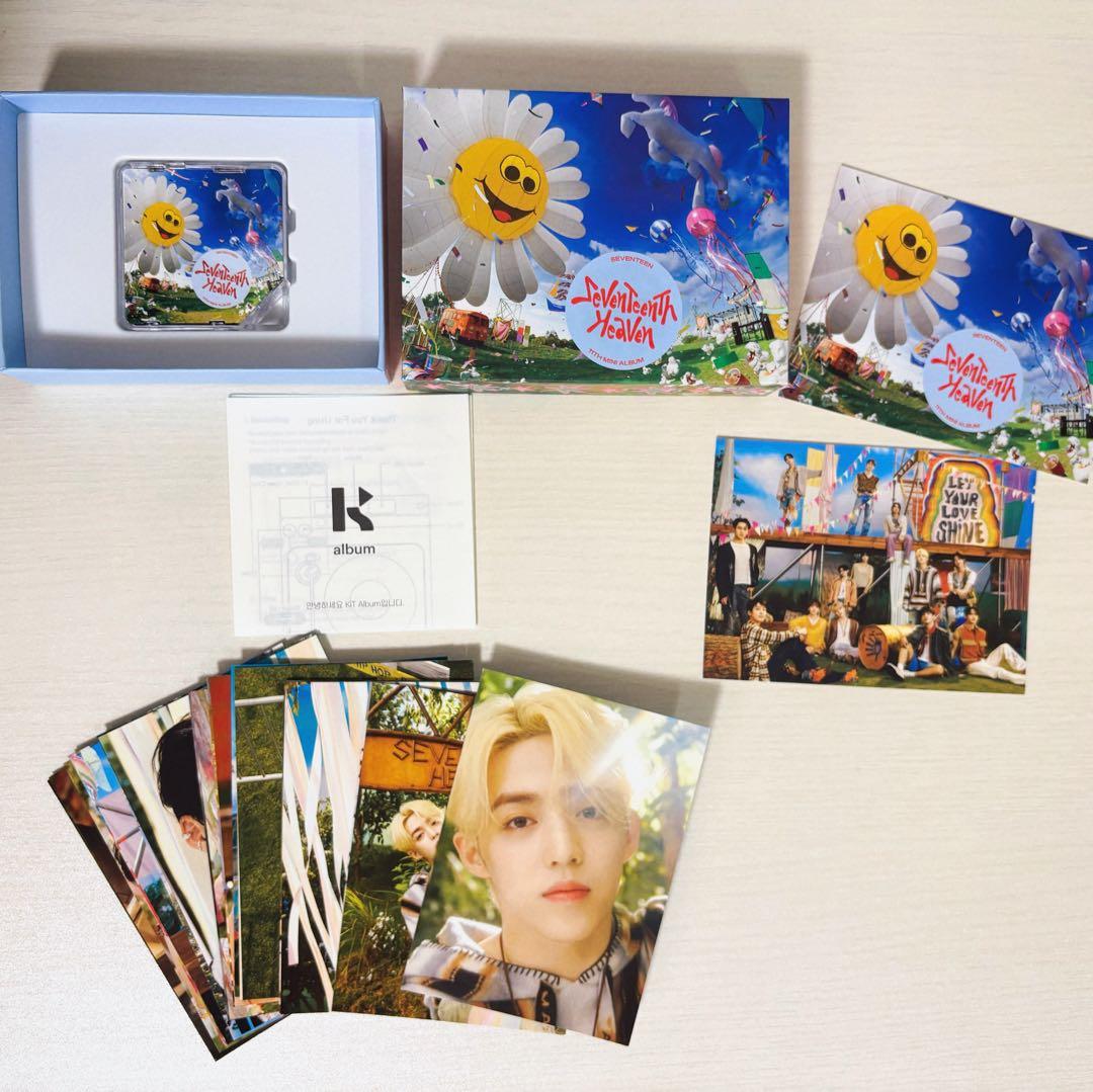 【9点セット】SEVENTEEN キノアルバム まとめ売り セブチ トレカなし