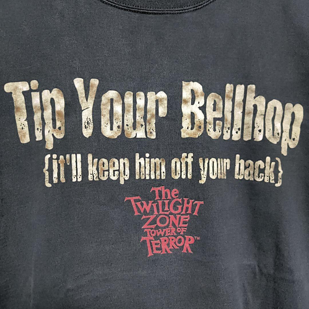 Disney towerofterror ディズニー プリントTシャツ USA製
