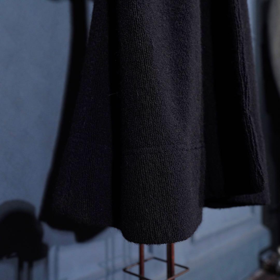 ISSEY MIYAKEイッセイミヤケビッグカラーシルクウールオーバーコート