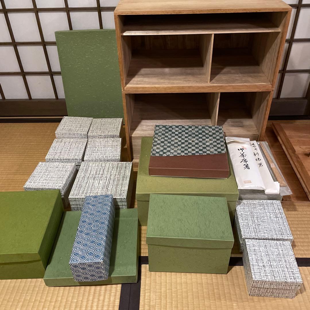 amefuri‼️ 茶道具「木製」『懐石道具』セット一式『茶会席揃』一式