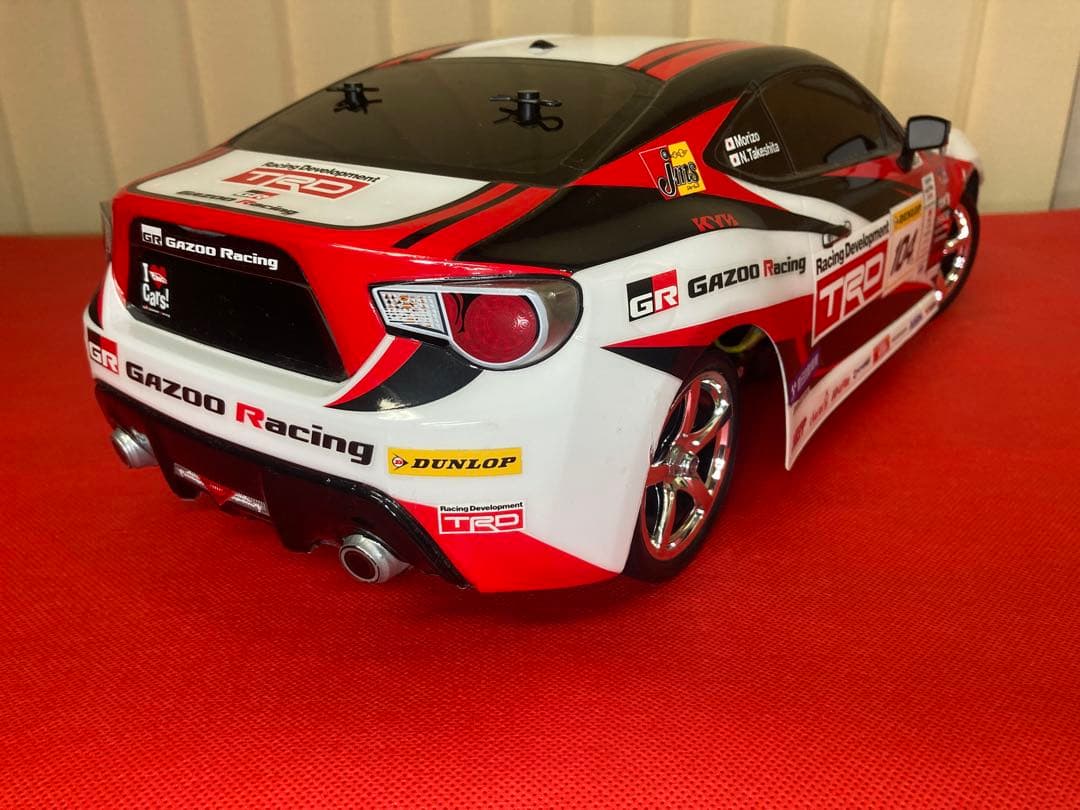 タミヤ　TT-02 シャーシ　GAZOO Racing TRD 86ボディ