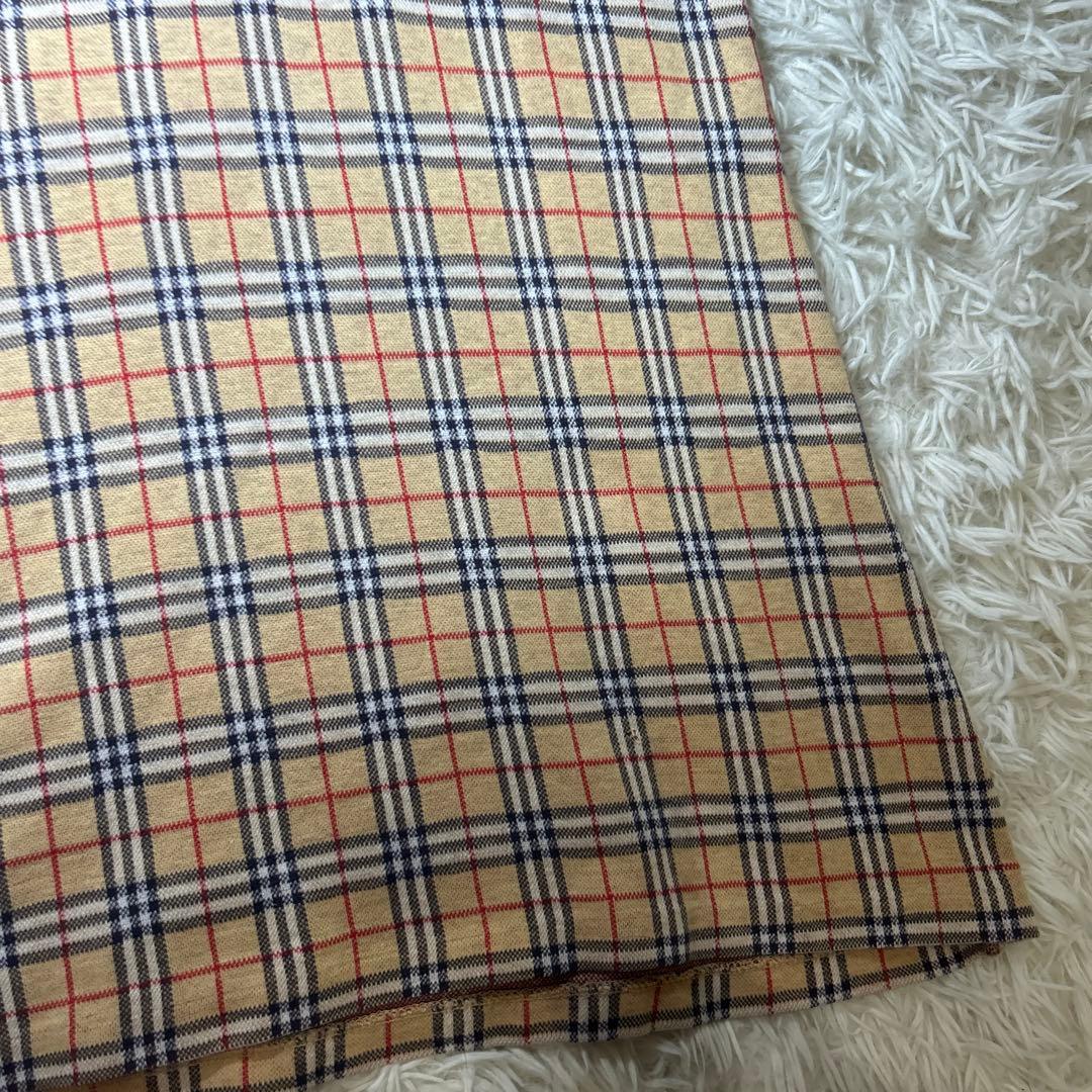 美品✨ BURBERRY ポロシャツ コットン　ノバチェック　ホースロゴ