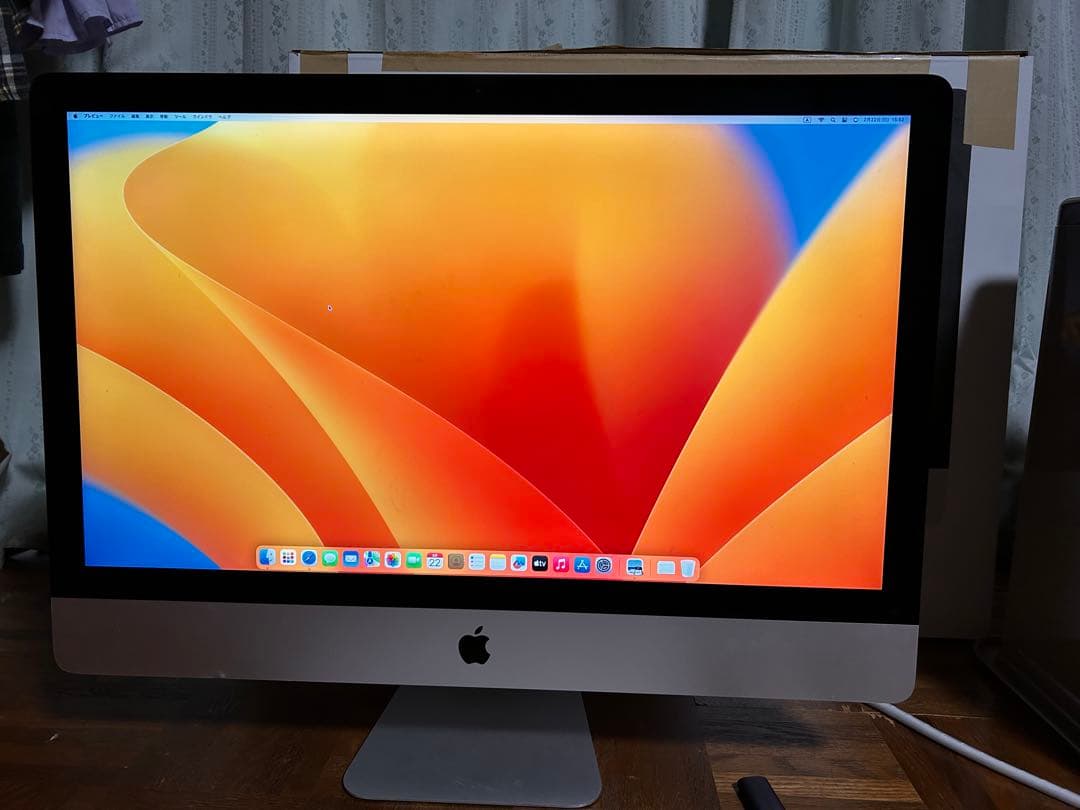 iMac27インチ5K2017メモリ40GB SSD1TBVentura動作良好