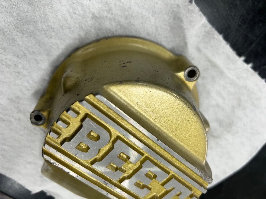 本物！CBX400FCBX550FBEETジェネレーターカバーとスターターカバー