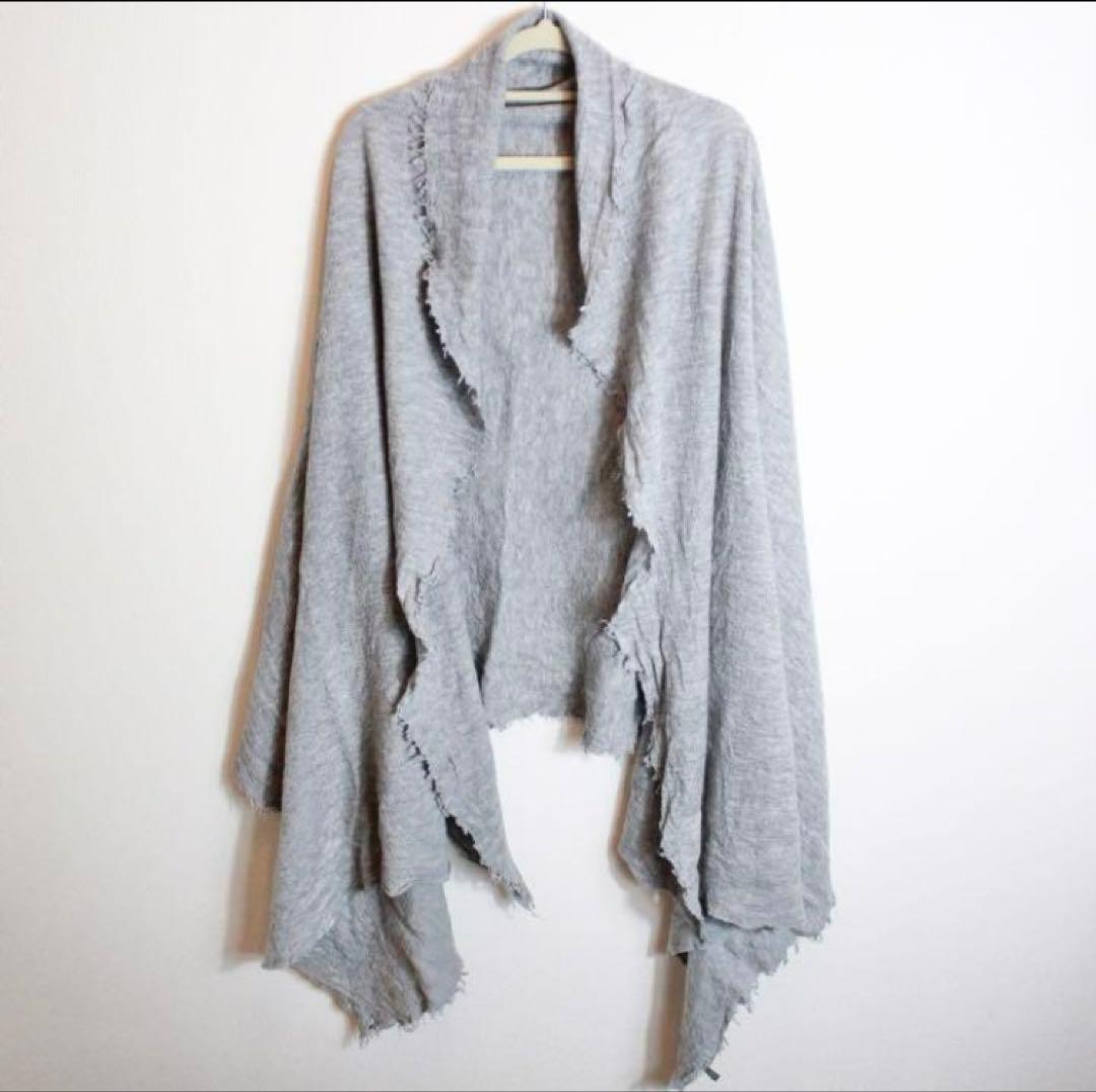 【美品】Faliero Sarti ストール グレー 大判 ettore
