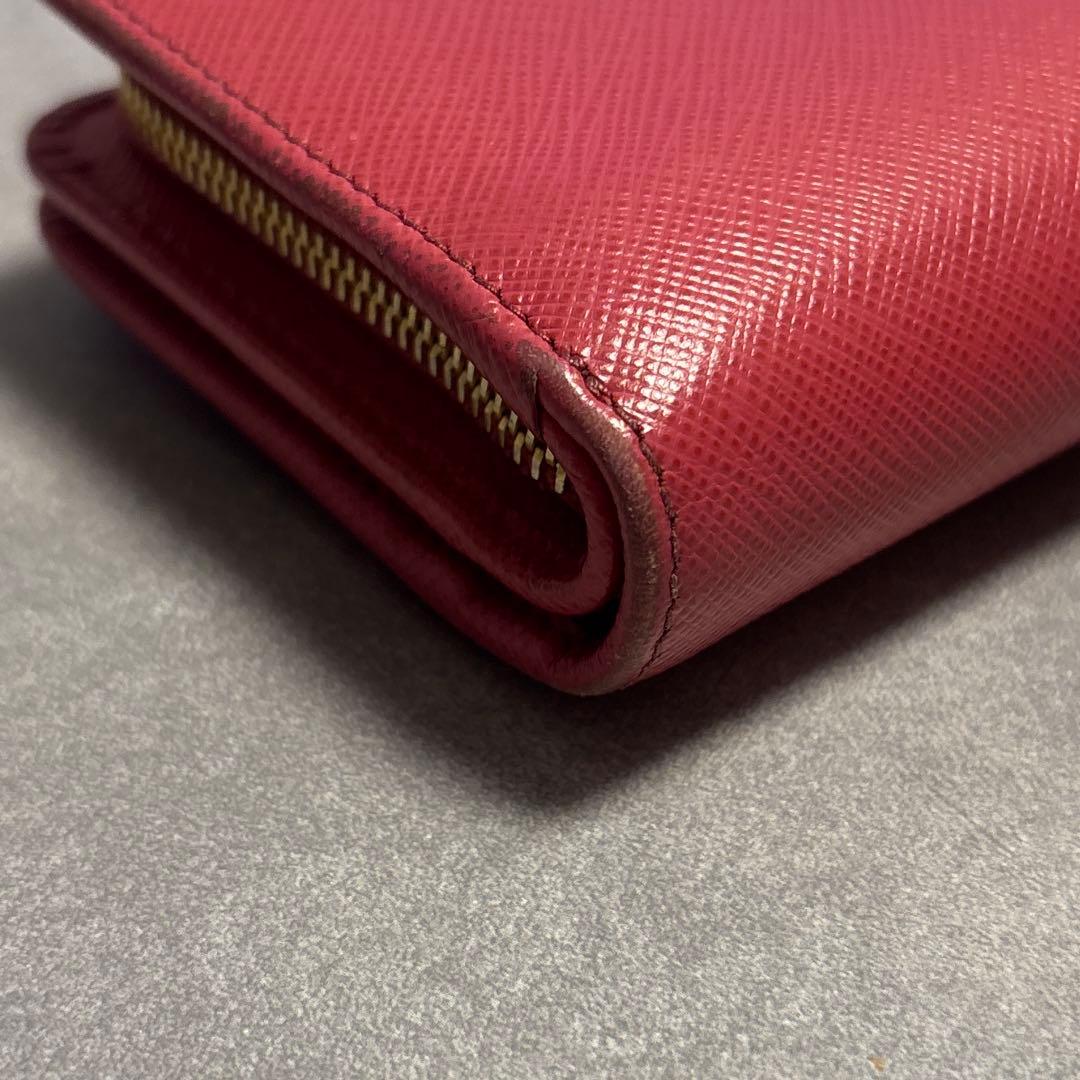 PRADA プラダ 財布 二つ折り コンパクト