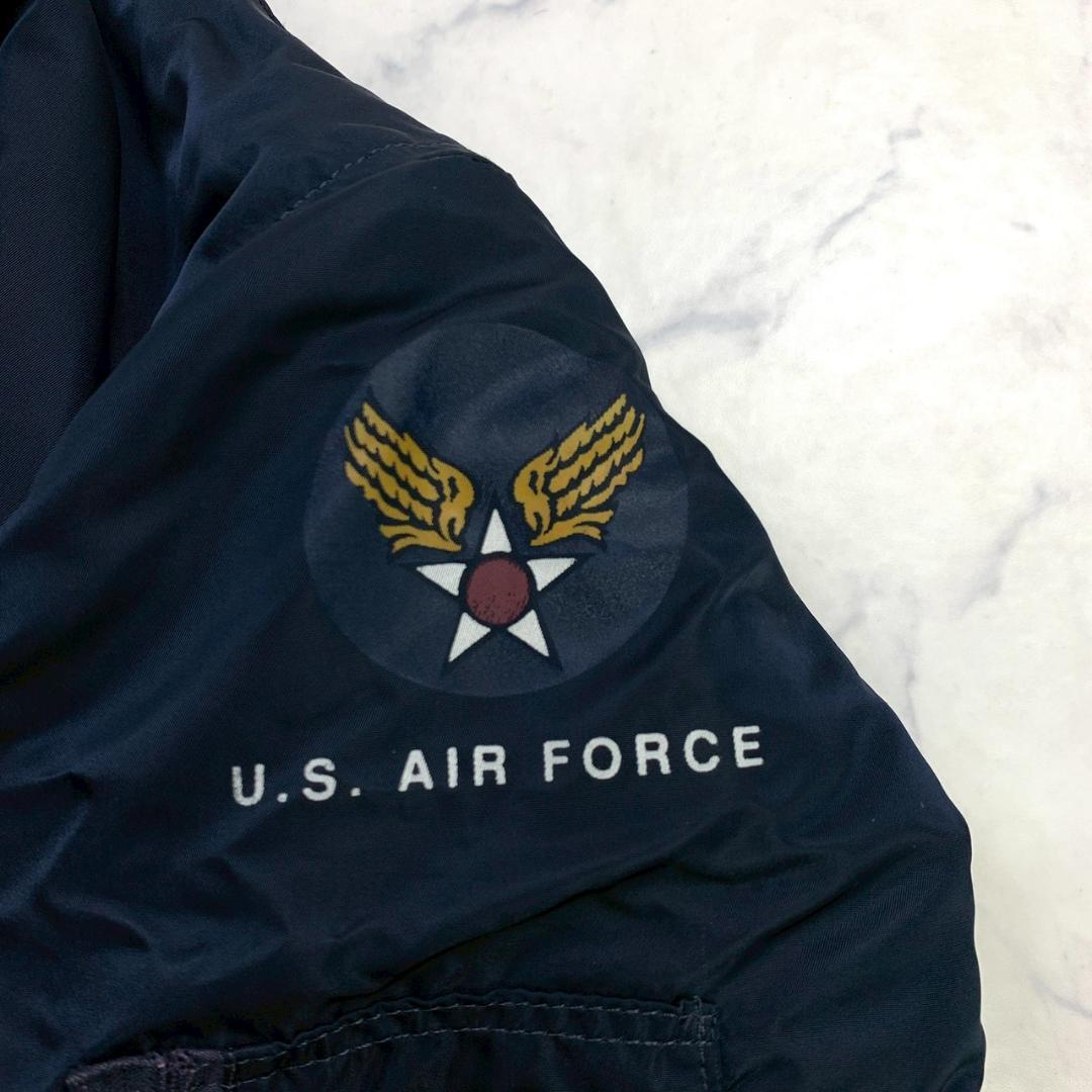 美品★50s復刻 USA製 ALPHA B-15C MOD 紺 40　E060