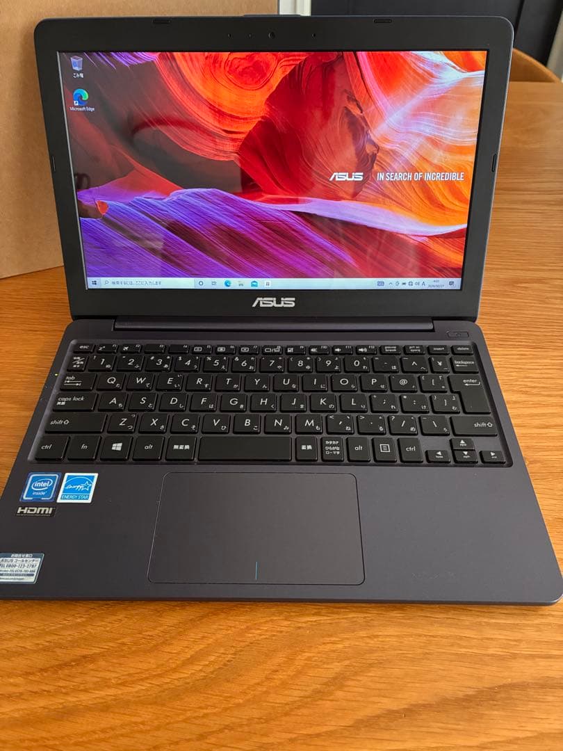 Windowsノート本体 ASUS E203MA-4000G Windows 10