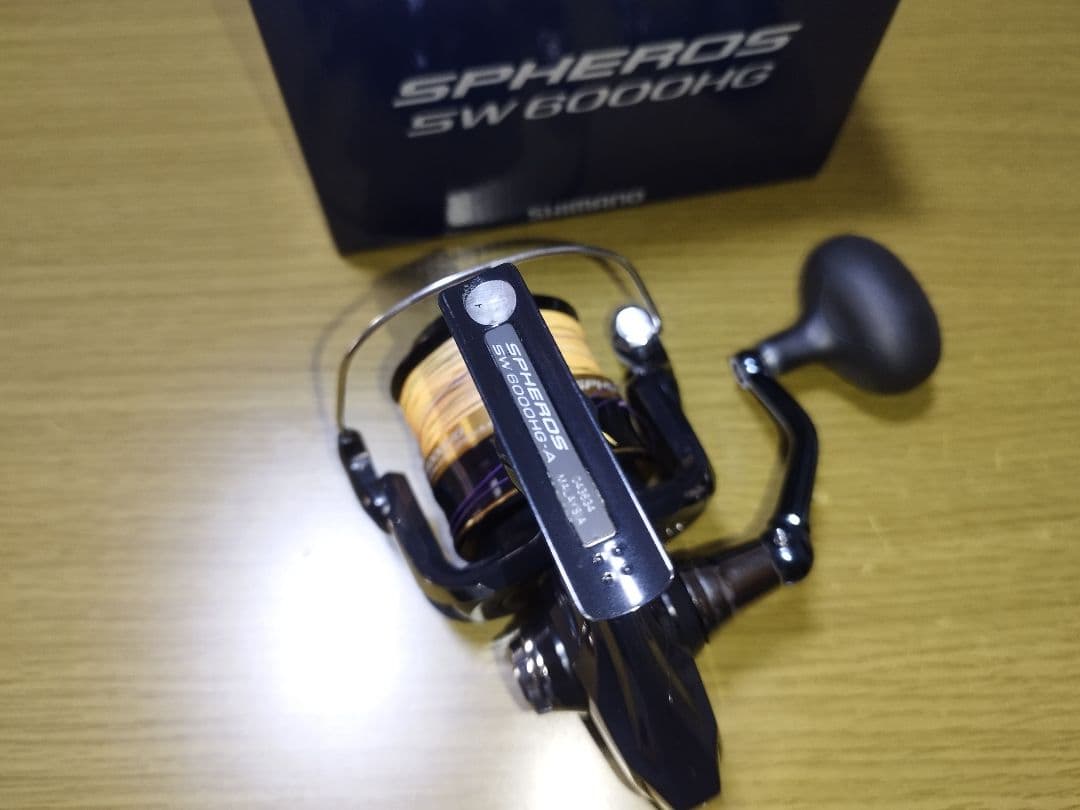 シマノ　21スフェロスSW 6000HG スピニングリール　ベアリング追加