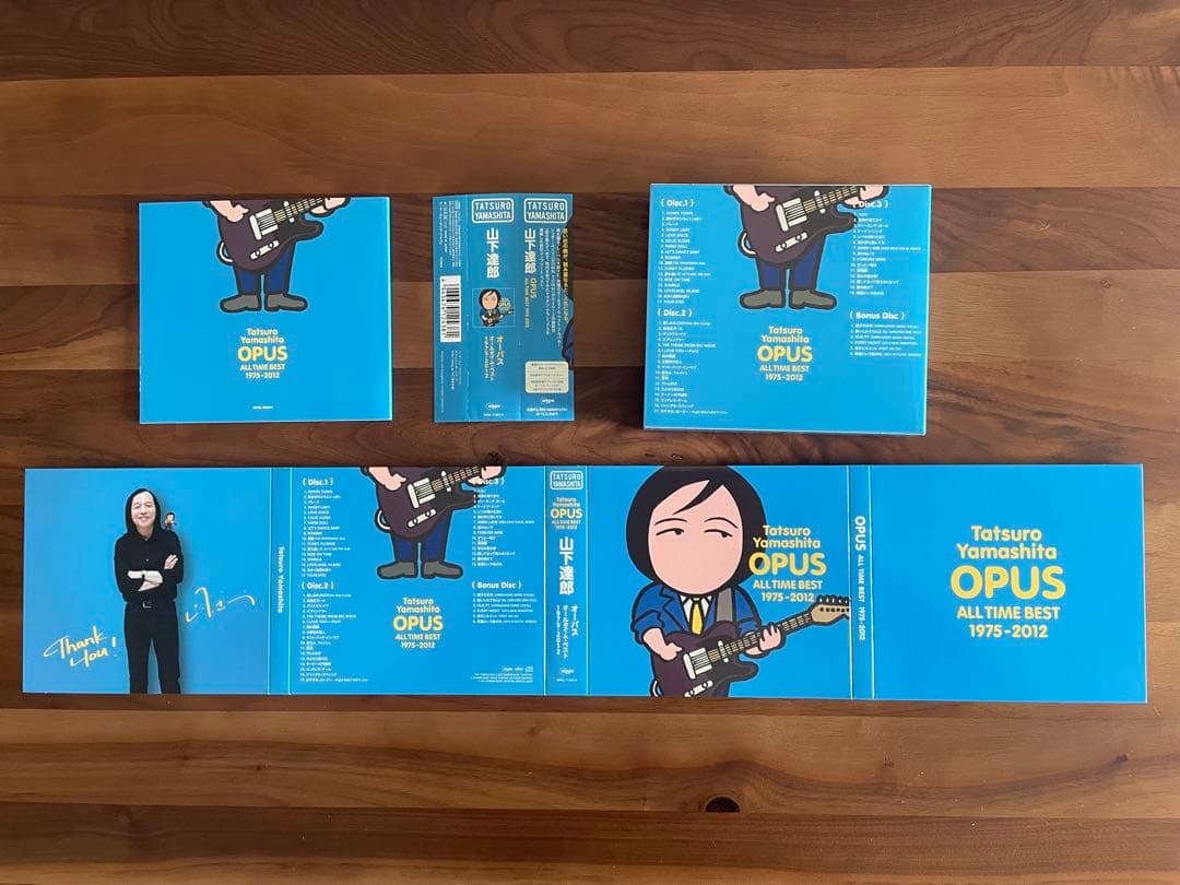 山下達郎 OPUS ALL TIME BEST 1975-2012 初回限定盤