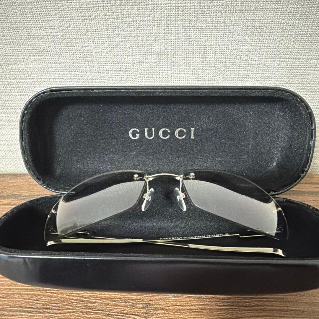超美品★ GUCCI archive sunglasses rimless