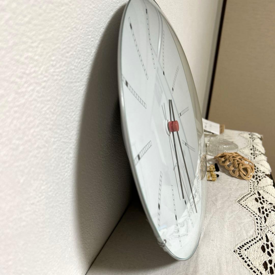 アルネ・ヤコブセン バンカーズ ホワイト29cm 掛け時計