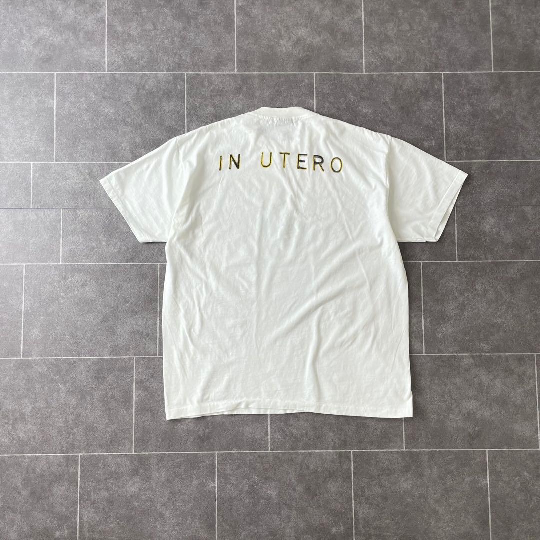 NIRVANA ニルヴァーナ IN UTERO Tシャツ XL 両面プリント