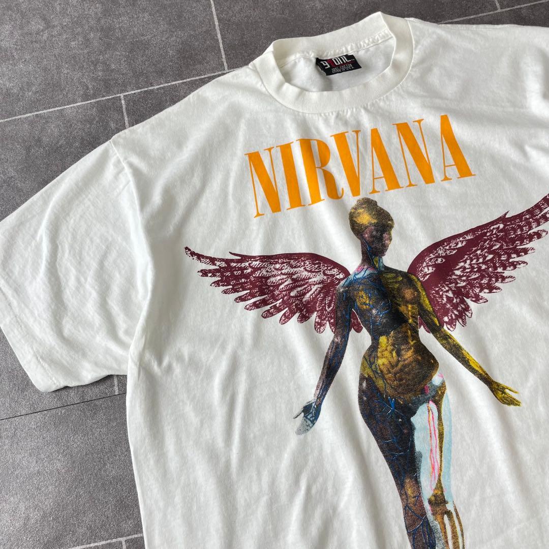 NIRVANA ニルヴァーナ IN UTERO Tシャツ XL 両面プリント
