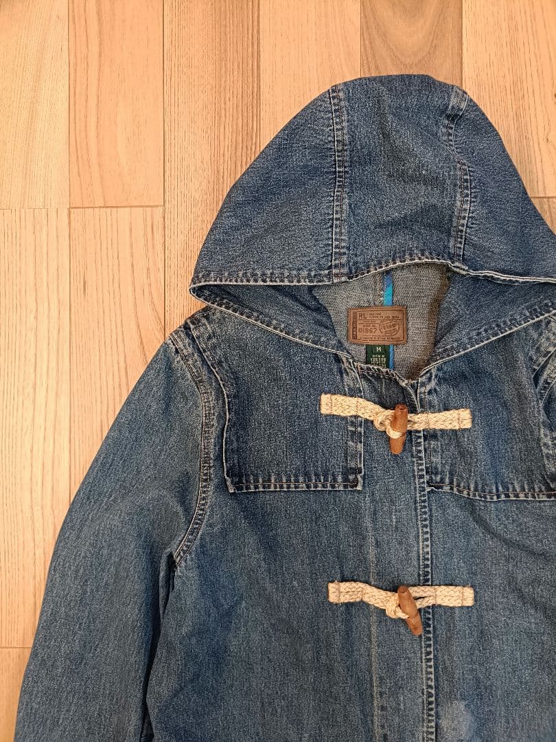 RALPH LAUREN JEANS サイズM デニム　ダッフルコート