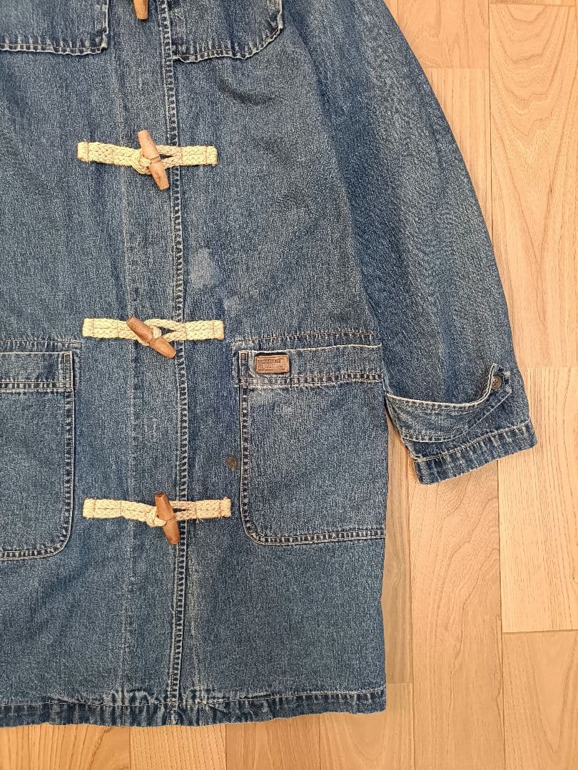 RALPH LAUREN JEANS サイズM デニム　ダッフルコート