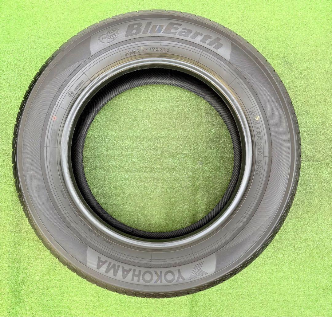 ヨコハマ ブルーアース.205/65R16.23年製．深山．4本　セット