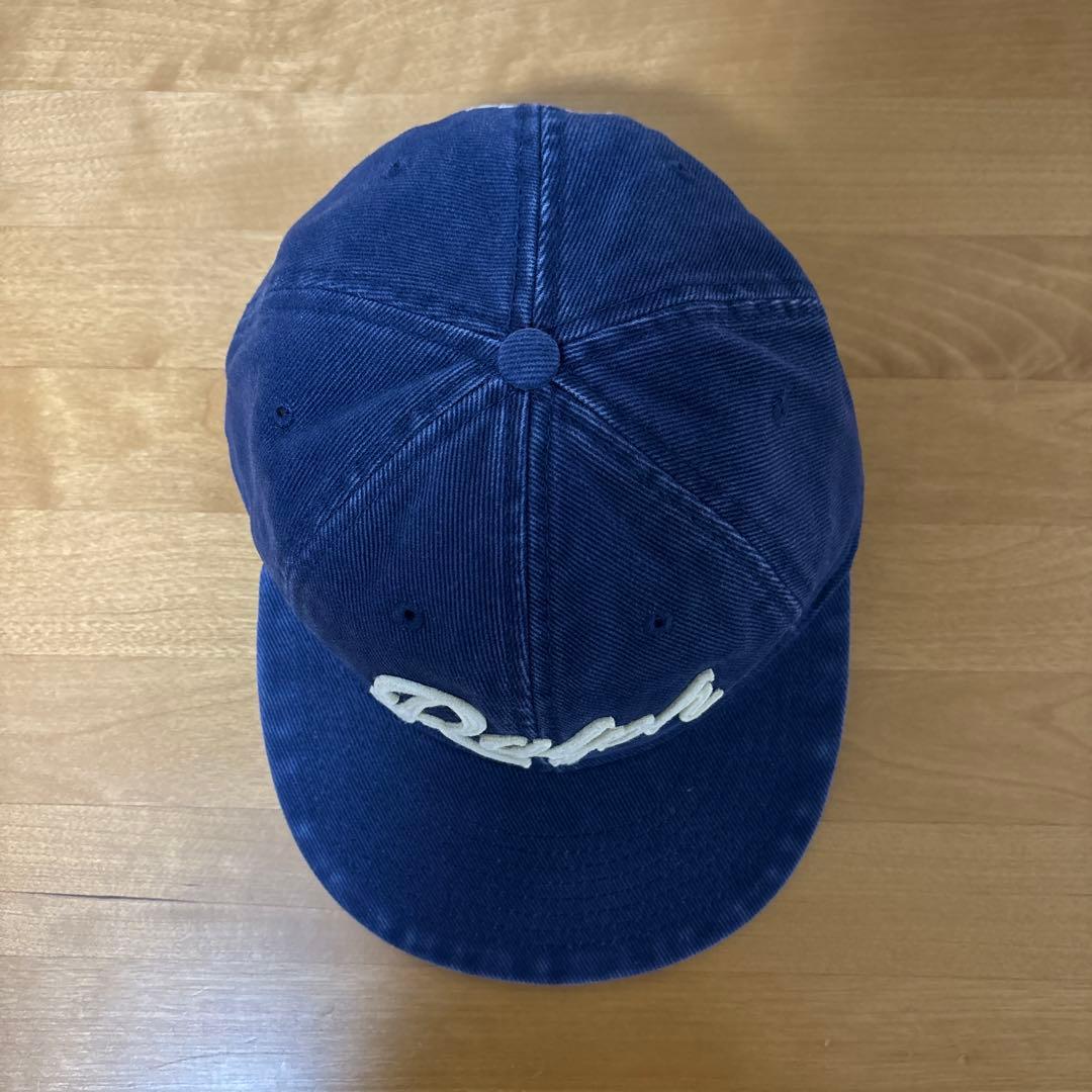 【POLO RALPH LAUREN】アップリケドツイルボールキャップ 美品！