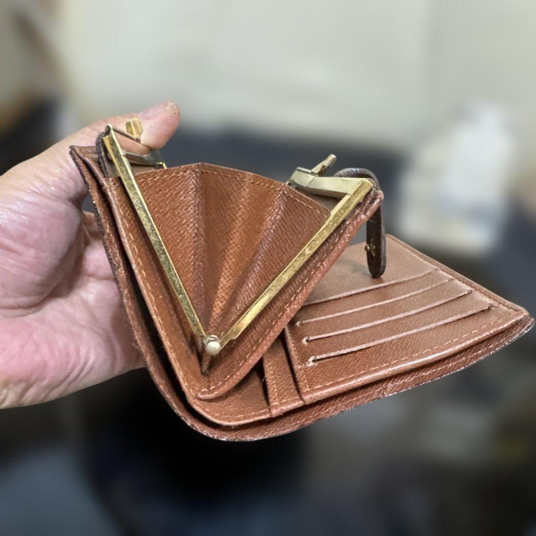 ⑦☆在庫SALE/優良品 ♪モノグラム がま口 財布