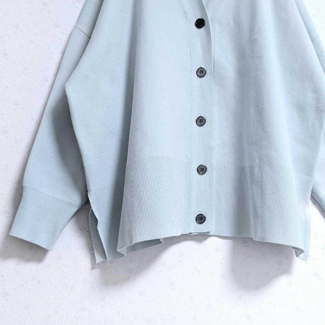 美品 25SS SHENERY コットンスムースカーディガン