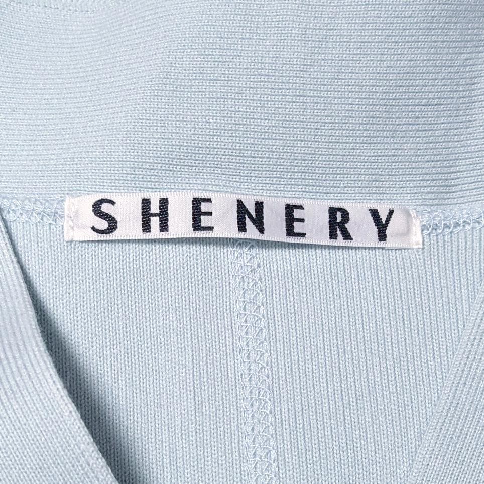美品 25SS SHENERY コットンスムースカーディガン