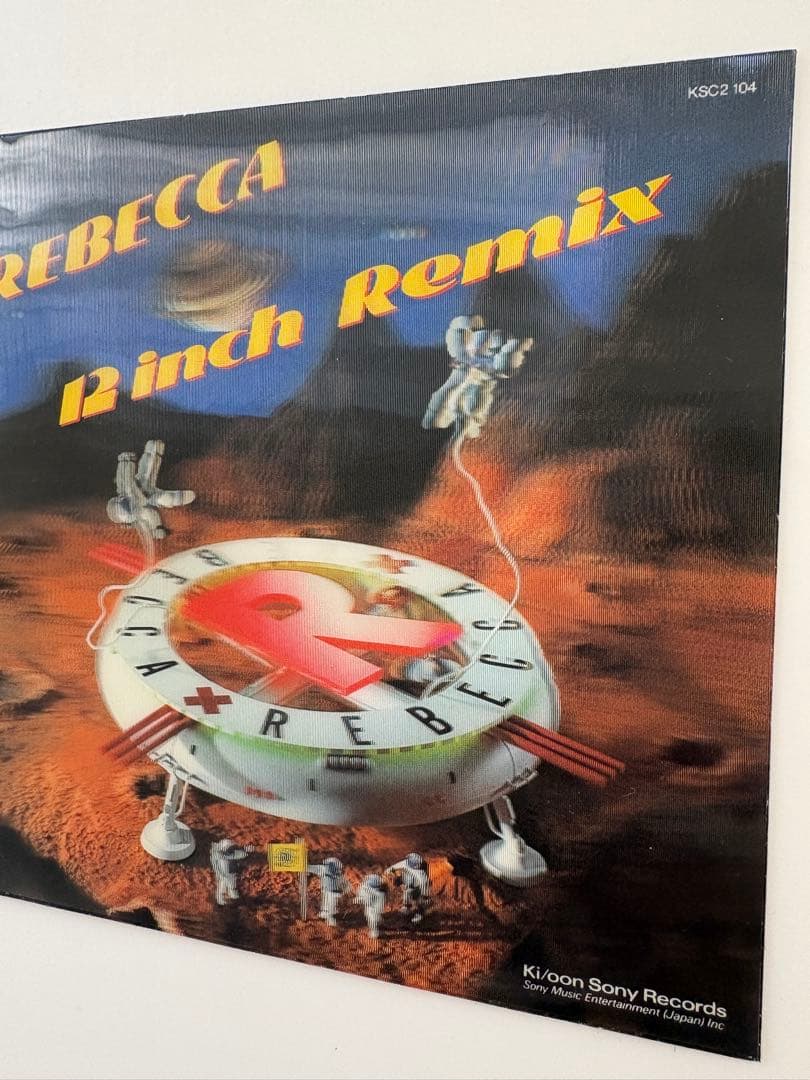 初回限定　REBECCA 12inch Remix CD 3Dカードつき