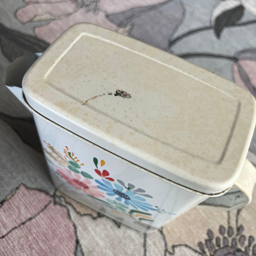 ランズバーグ社オイルポット　Tin缶キャニスター