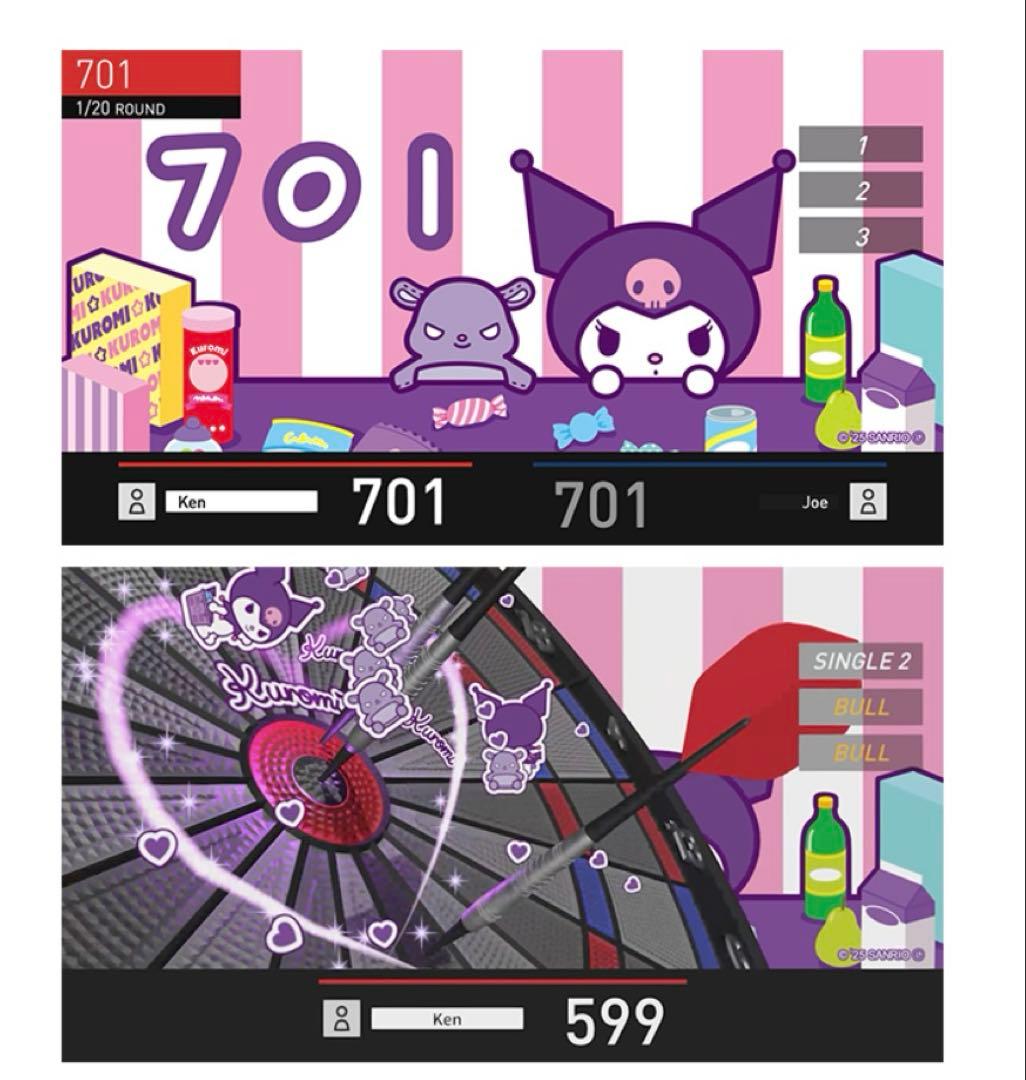 サンリオキャラクターズ　ダーツセット クロミ