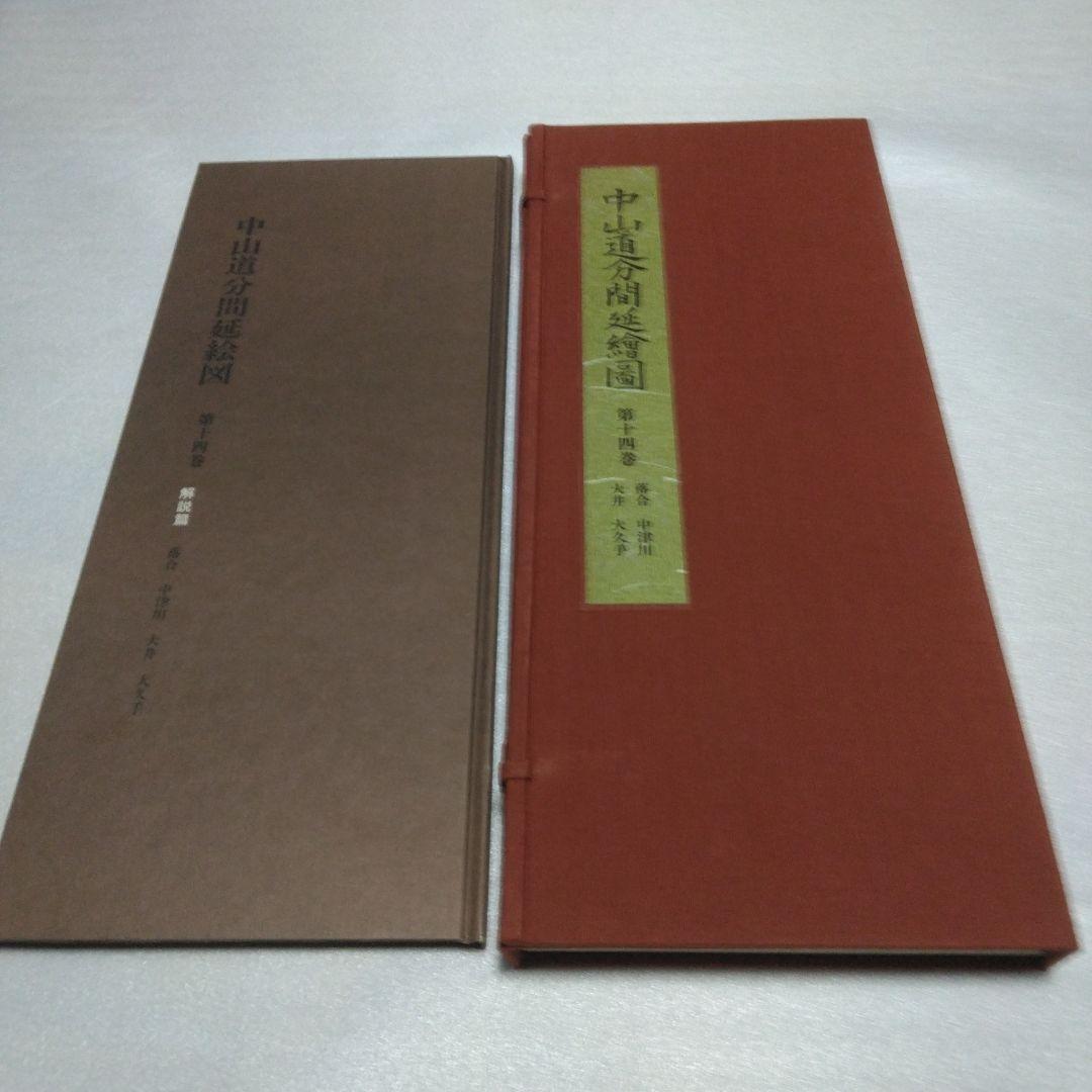 中山道分間延絵図 第十四巻