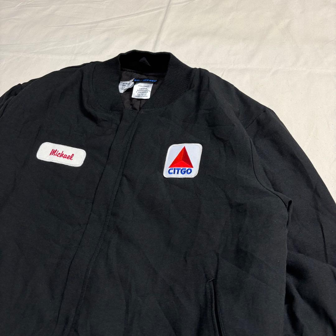 【hanafuda 】Workrite企業刺繍ロゴ メキシコ製ワークジャケ
