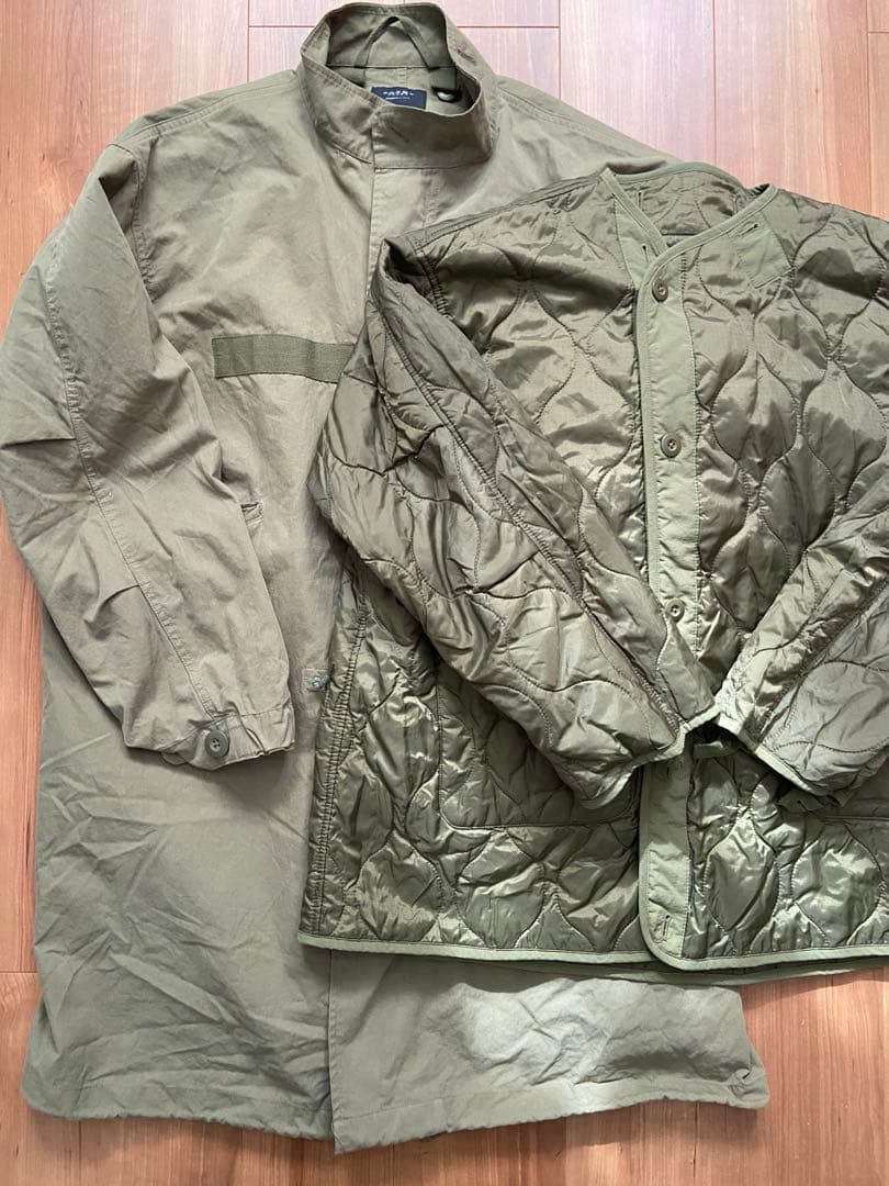 BEAMS ビームス 3way ビッグシルエットモッズコート ライナー付 M65