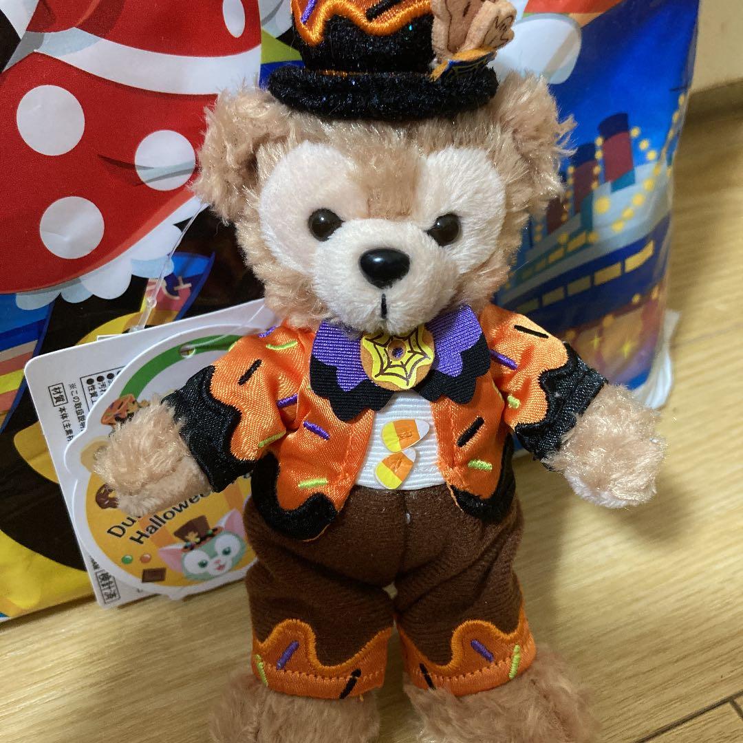 【sale】ダッフィー＆シェリーメイ ハロウィン ぬいぐるみバッジ